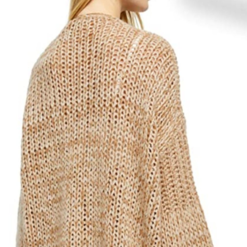 Free People Womens Bell Sleeves Drapey Cardigan - Picture 3 of 8